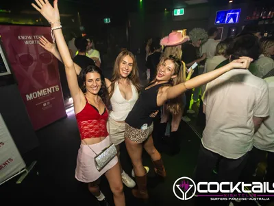 A professional photo of guests enjoying themselves at Cocktails Nightclub from our gallery.