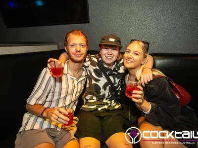 A professional photo of guests enjoying themselves at Cocktails Nightclub from our gallery.