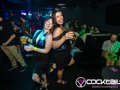 A professional photo of guests enjoying themselves at Cocktails Nightclub from our gallery.