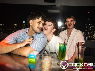 A professional photo of guests enjoying themselves at Cocktails Nightclub from our gallery.