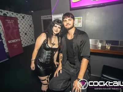 A professional photo of guests enjoying themselves at Cocktails Nightclub from our gallery.