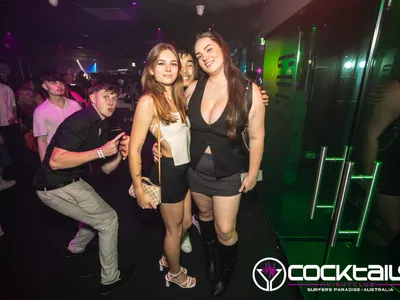 A professional photo of guests enjoying themselves at Cocktails Nightclub from our gallery.