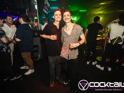 A professional photo of guests enjoying themselves at Cocktails Nightclub from our gallery.