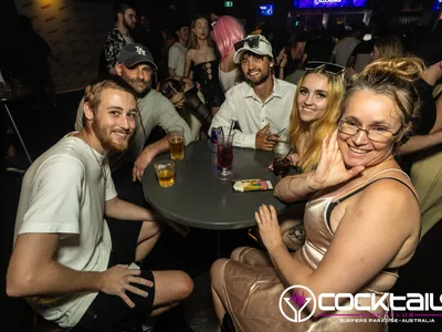 A professional photo of guests enjoying themselves at Cocktails Nightclub from our gallery.