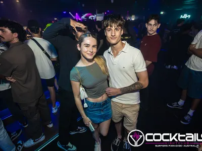 A professional photo of guests enjoying themselves at Cocktails Nightclub from our gallery.