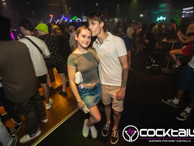 A professional photo of guests enjoying themselves at Cocktails Nightclub from our gallery.