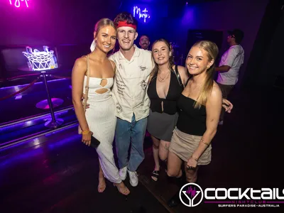 A professional photo of guests enjoying themselves at Cocktails Nightclub from our gallery.