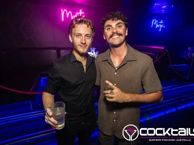 A professional photo of guests enjoying themselves at Cocktails Nightclub from our gallery.