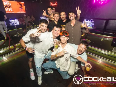 A professional photo of guests enjoying themselves at Cocktails Nightclub from our gallery.