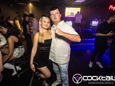 A professional photo of guests enjoying themselves at Cocktails Nightclub from our gallery.