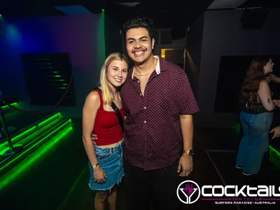 A professional photo of guests enjoying themselves at Cocktails Nightclub from our gallery.