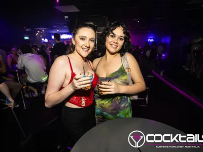 A professional photo of guests enjoying themselves at Cocktails Nightclub from our gallery.