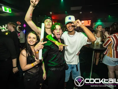 A professional photo of guests enjoying themselves at Cocktails Nightclub from our gallery.