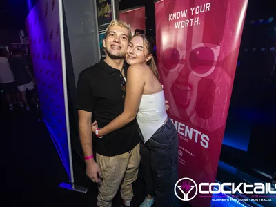 A professional photo of guests enjoying themselves at Cocktails Nightclub from our gallery.