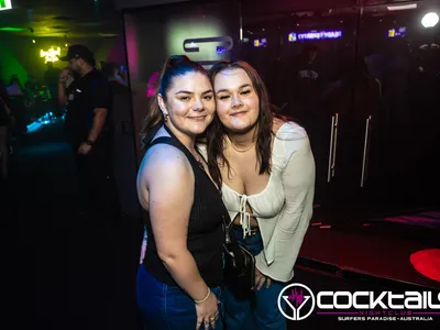 A professional photo of guests enjoying themselves at Cocktails Nightclub from our gallery.