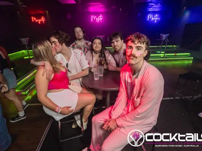 A professional photo of guests enjoying themselves at Cocktails Nightclub from our gallery.