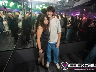 A professional photo of guests enjoying themselves at Cocktails Nightclub from our gallery.