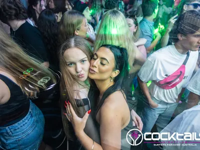 A professional photo of guests enjoying themselves at Cocktails Nightclub from our gallery.