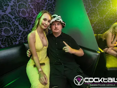 A professional photo of guests enjoying themselves at Cocktails Nightclub from our gallery.