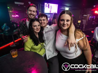 A professional photo of guests enjoying themselves at Cocktails Nightclub from our gallery.