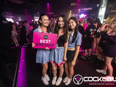 A professional photo of guests enjoying themselves at Cocktails Nightclub from our gallery.