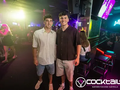 A professional photo of guests enjoying themselves at Cocktails Nightclub from our gallery.