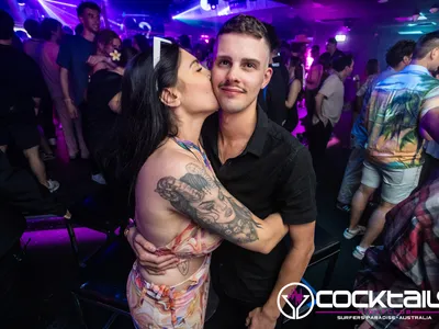 A professional photo of guests enjoying themselves at Cocktails Nightclub from our gallery.