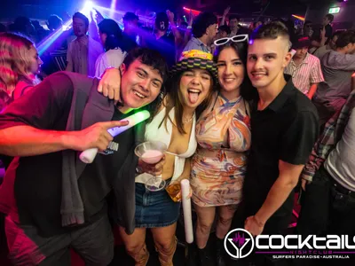 A professional photo of guests enjoying themselves at Cocktails Nightclub from our gallery.