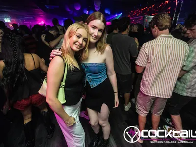 A professional photo of guests enjoying themselves at Cocktails Nightclub from our gallery.