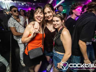 A professional photo of guests enjoying themselves at Cocktails Nightclub from our gallery.