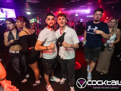 A professional photo of guests enjoying themselves at Cocktails Nightclub from our gallery.