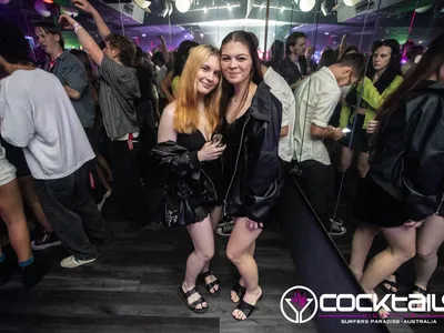 A professional photo of guests enjoying themselves at Cocktails Nightclub from our gallery.