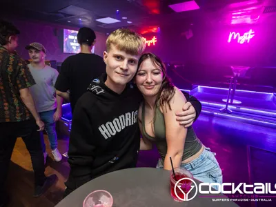 A professional photo of guests enjoying themselves at Cocktails Nightclub from our gallery.