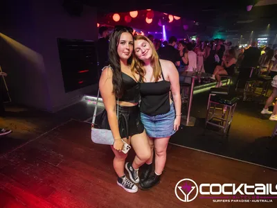 A professional photo of guests enjoying themselves at Cocktails Nightclub from our gallery.