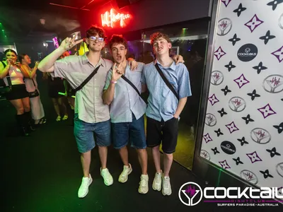 A professional photo of guests enjoying themselves at Cocktails Nightclub from our gallery.