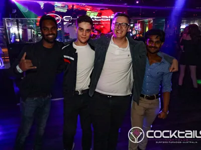 A professional photo of guests enjoying themselves at Cocktails Nightclub from our gallery.