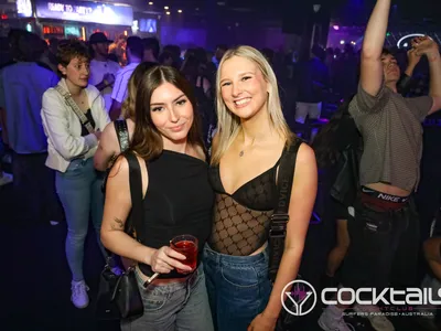 A professional photo of guests enjoying themselves at Cocktails Nightclub from our gallery.