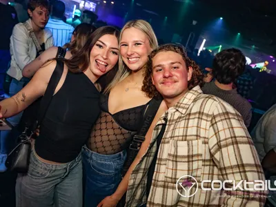 A professional photo of guests enjoying themselves at Cocktails Nightclub from our gallery.