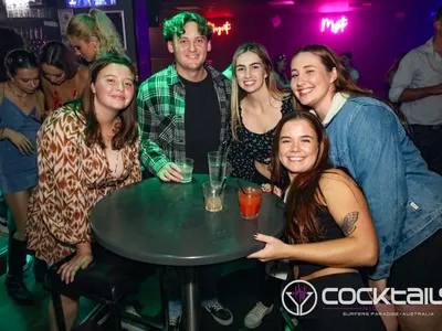 A professional photo of guests enjoying themselves at Cocktails Nightclub from our gallery.