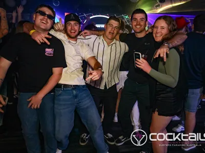 A professional photo of guests enjoying themselves at Cocktails Nightclub from our gallery.