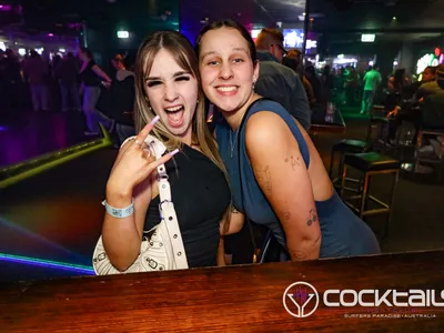 A professional photo of guests enjoying themselves at Cocktails Nightclub from our gallery.