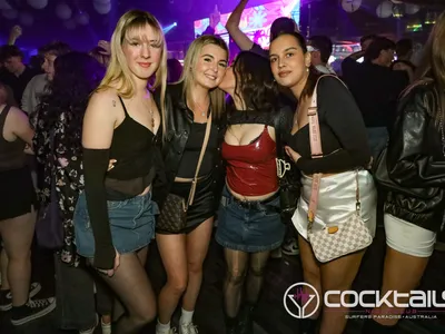 A professional photo of guests enjoying themselves at Cocktails Nightclub from our gallery.