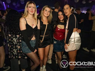 A professional photo of guests enjoying themselves at Cocktails Nightclub from our gallery.