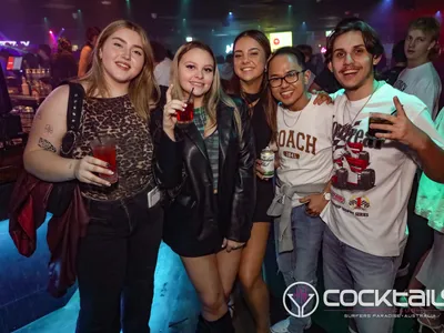 A professional photo of guests enjoying themselves at Cocktails Nightclub from our gallery.