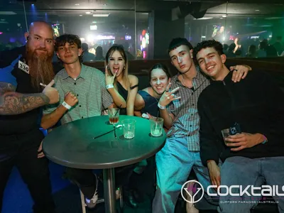 A professional photo of guests enjoying themselves at Cocktails Nightclub from our gallery.