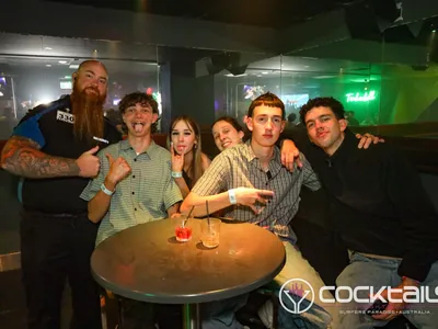 A professional photo of guests enjoying themselves at Cocktails Nightclub from our gallery.