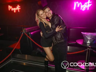 A professional photo of guests enjoying themselves at Cocktails Nightclub from our gallery.