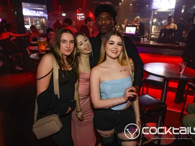 A professional photo of guests enjoying themselves at Cocktails Nightclub from our gallery.