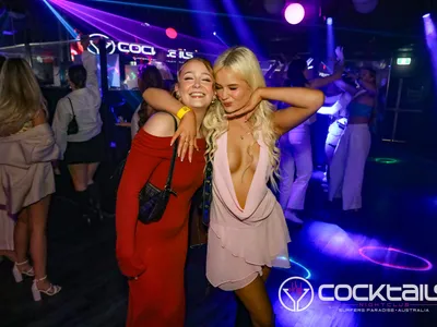 A professional photo of guests enjoying themselves at Cocktails Nightclub from our gallery.