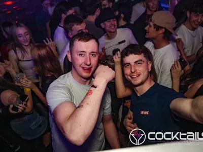 A professional photo of guests enjoying themselves at Cocktails Nightclub from our gallery.